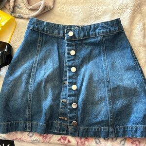Jean skirt